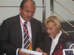 Francesco De Angelis con Emma Bonino