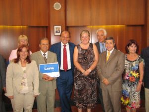 foto di gruppo con delegazione canadese delegazione canada